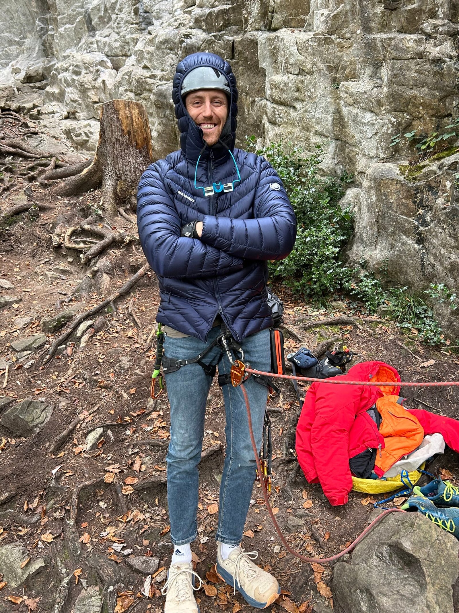 joel broersma im Klettergarten
